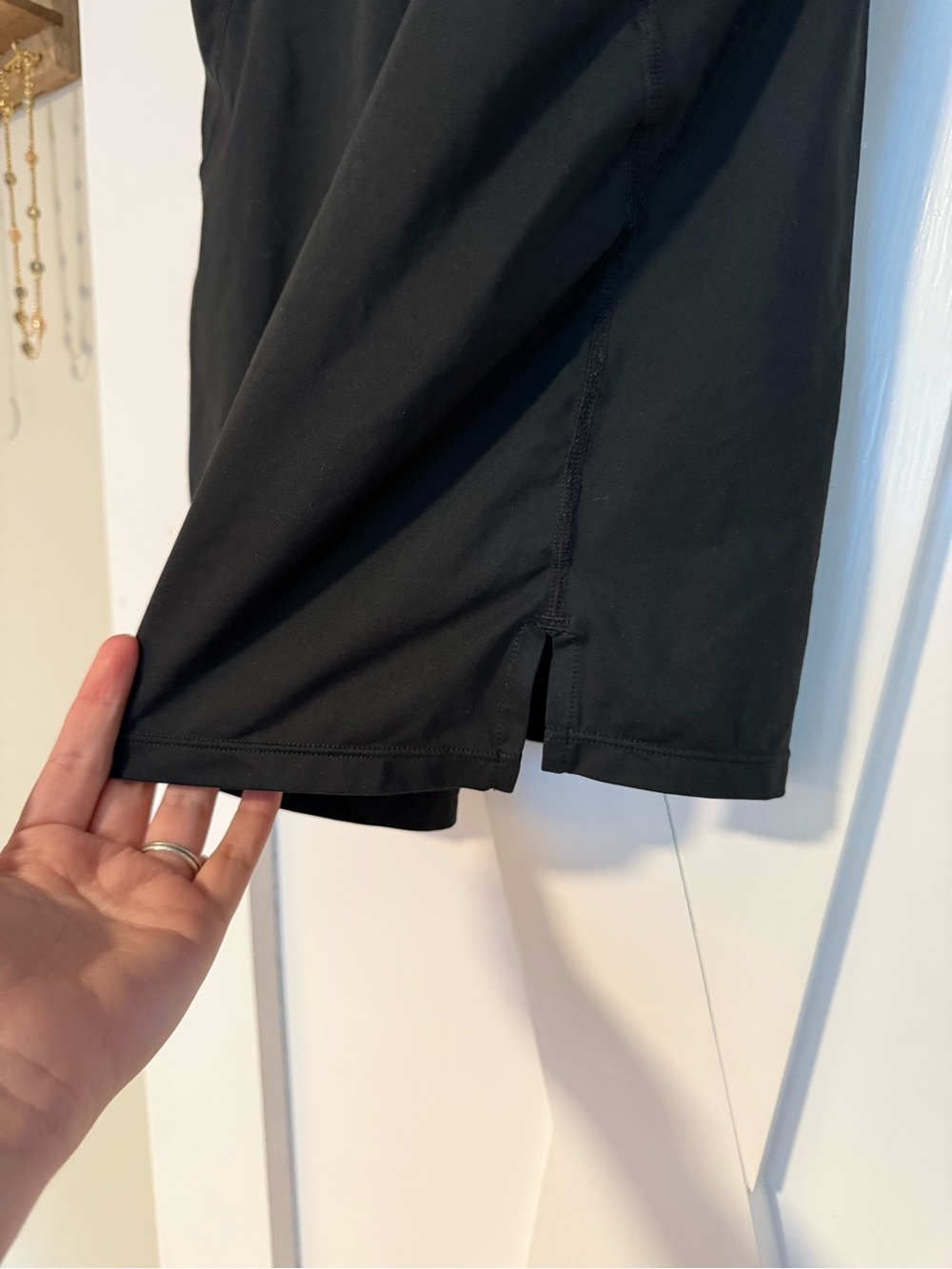 Toad&Co Black Double-Strap Racerback Tank - Picture 4 of 4